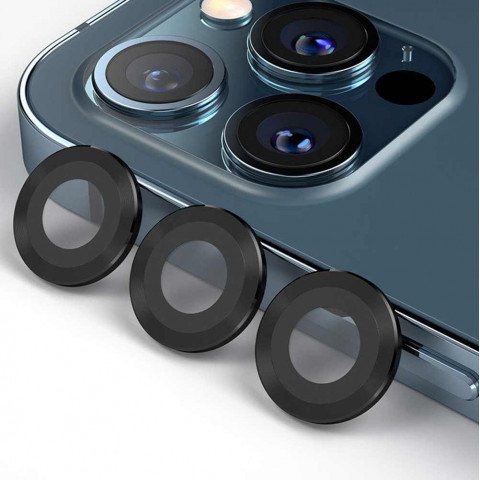 Защитное стекло на камеру iPhone 12 Pro Max Blueo Armor Black Защитное стекло на камеру iPhone 12 Pro Max Blueo Armor Black
